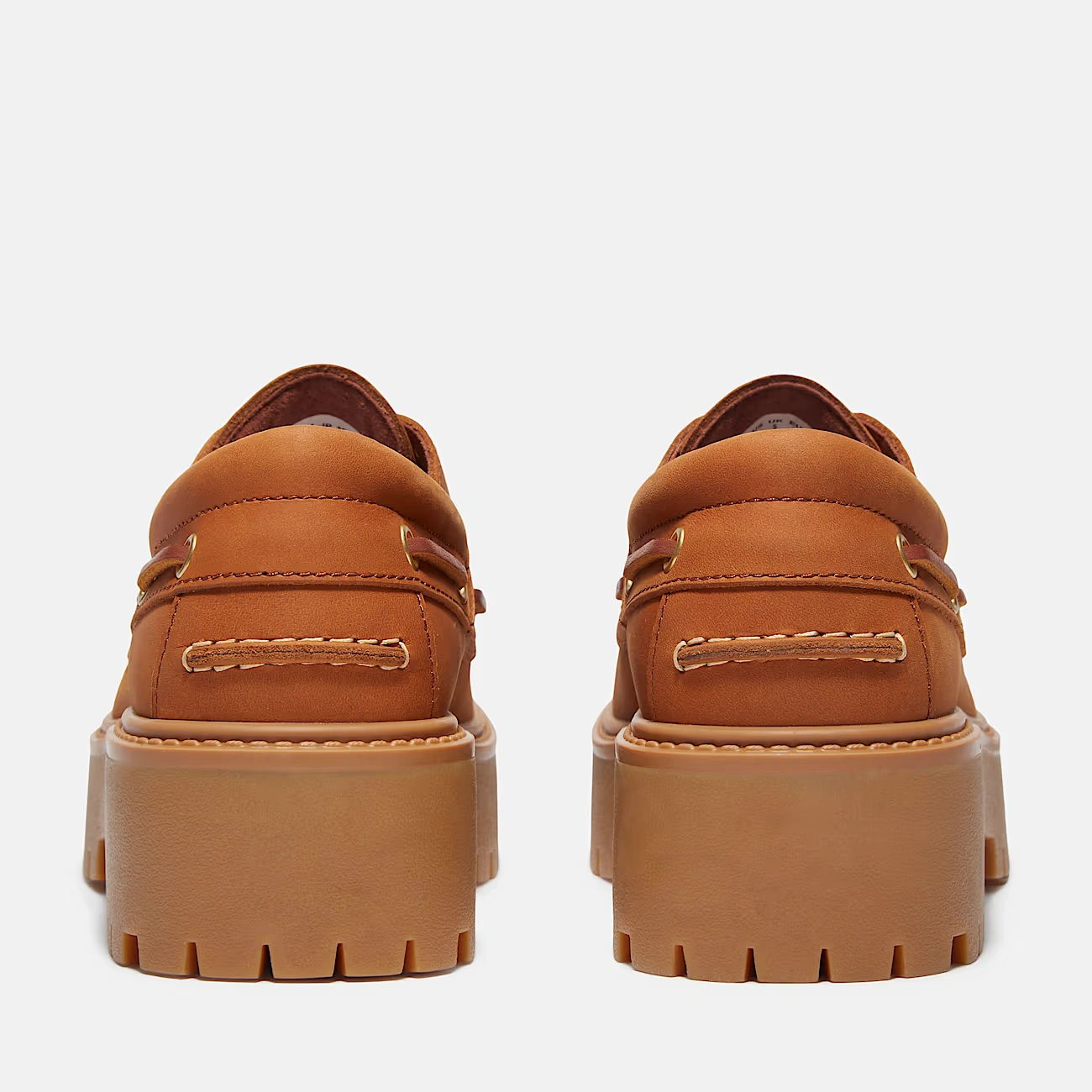 Women's Stone Street Platform Boat Shoe 5 Women's Stone Street Platform Boat Shoe