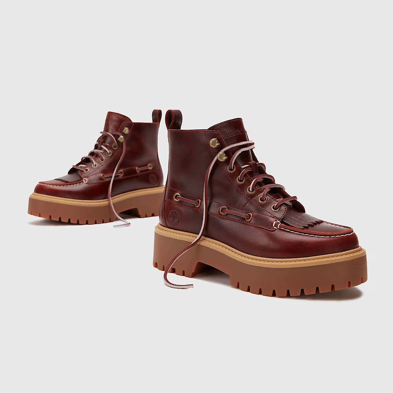Women’s Stone Street Platform Kiltie Boot