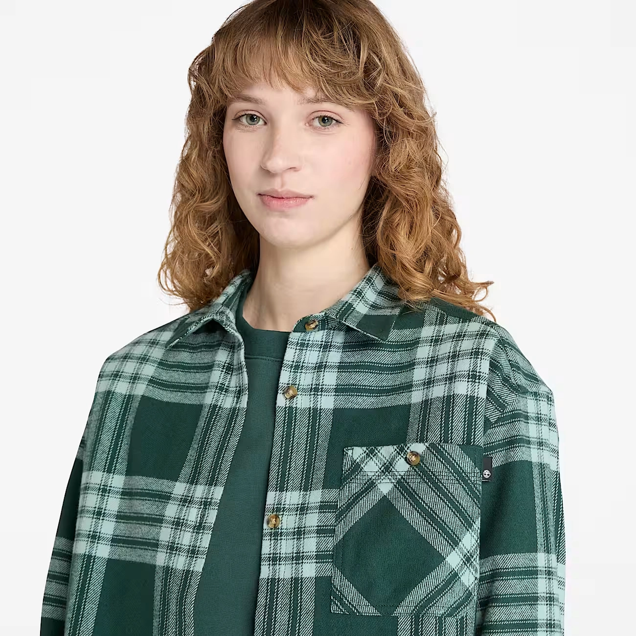 Women's Midweight Flannel Pocket Shirt
