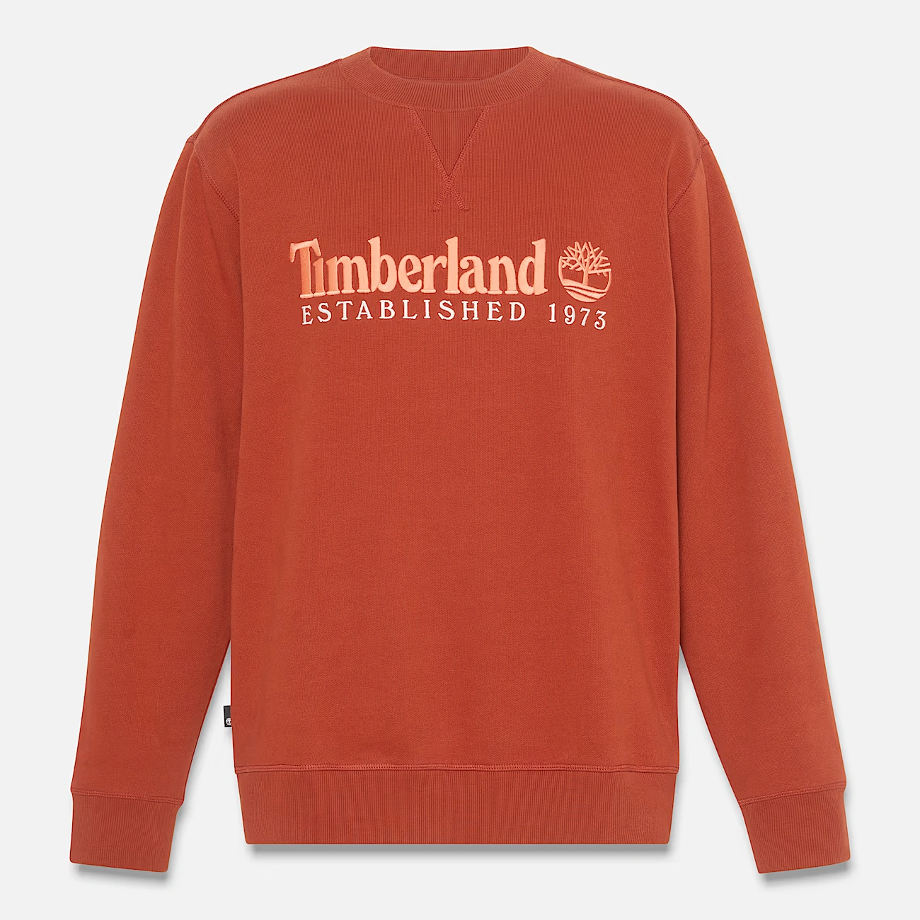 Men's Established 1973 Embroidered Logo Crew Neck Sweatshirt