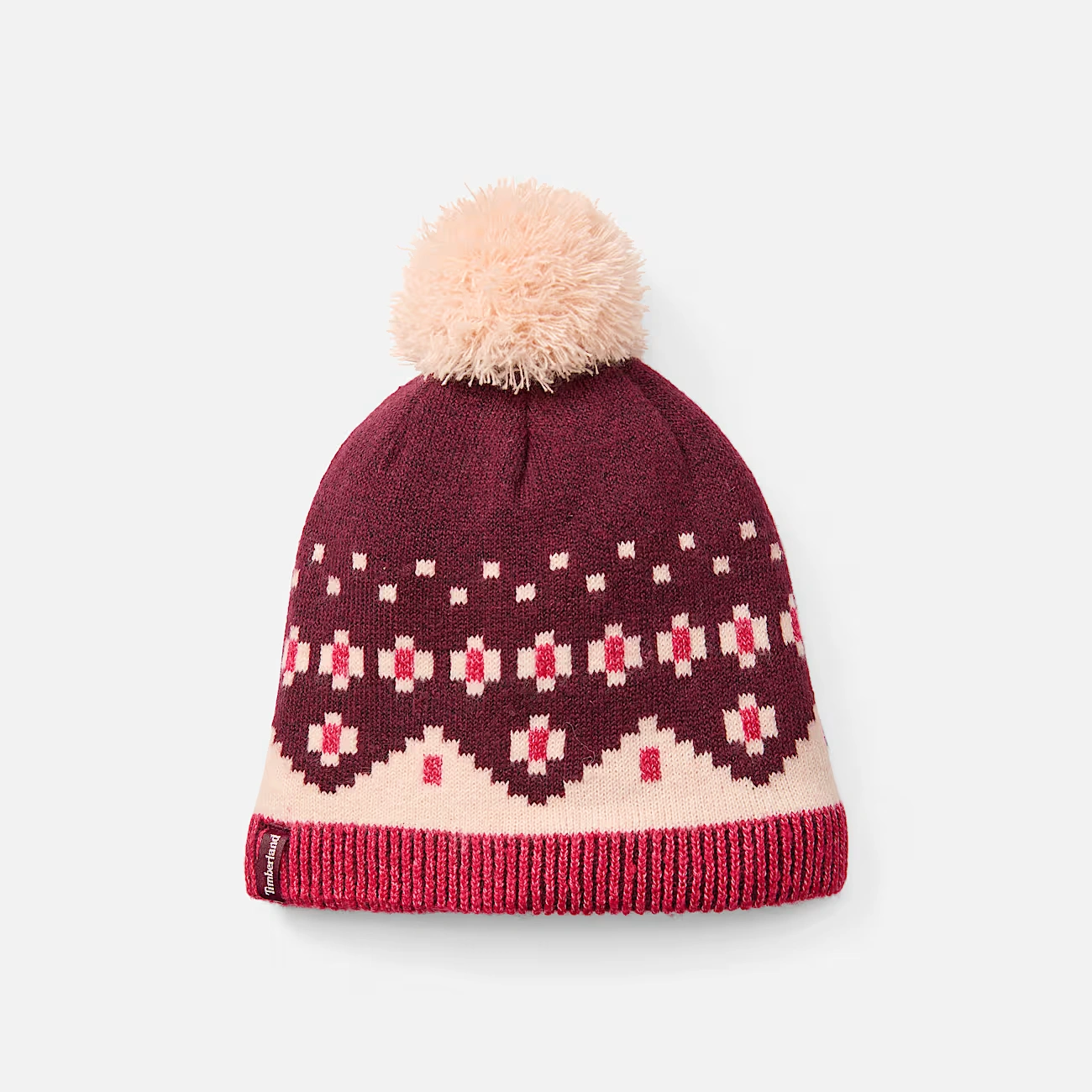 Women's Fair Isle Beanie with Pom