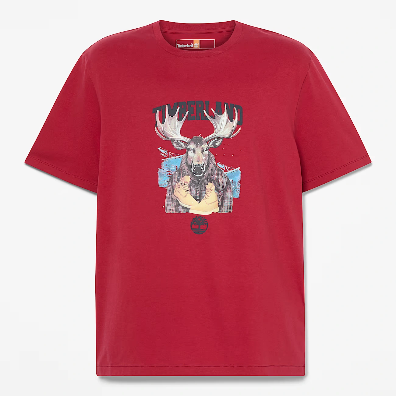 Holiday Graphic Moose T-Shirt