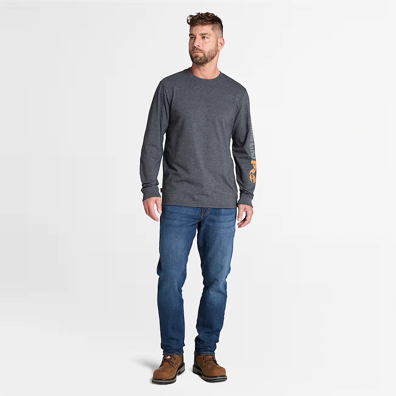Men's Timberland PRO® Core Logo Long-Sleeve T-Shirt