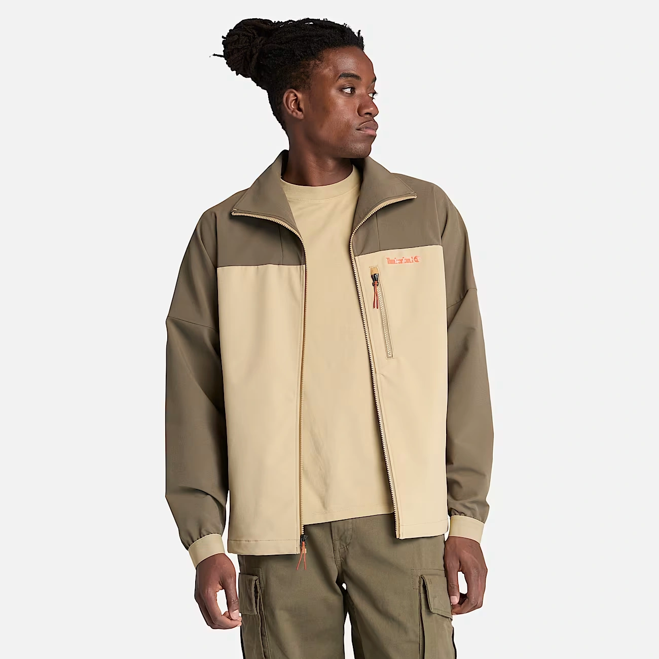 Men's Durable Water-Repellent Softshell Jacket