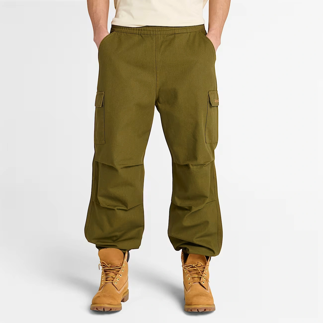Washed Duck Canvas Cargo Pant