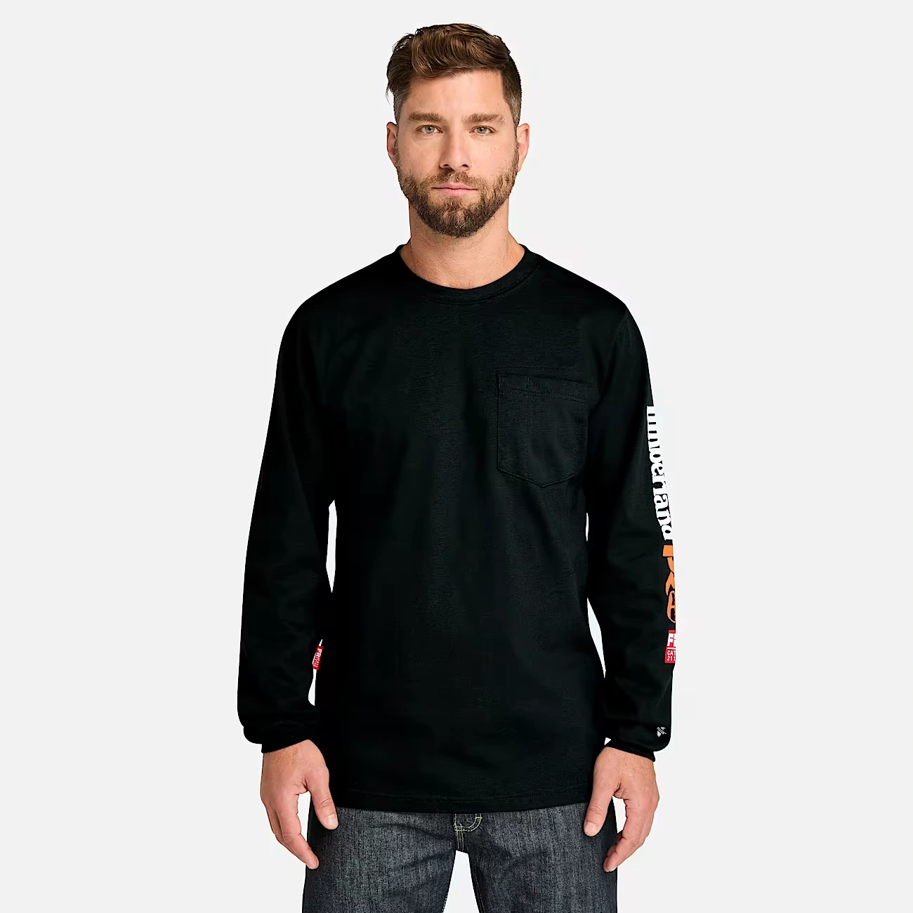 Men's Timberland PRO® Cotton Core Flame-Resistant Long-Sleeve T-Shirt