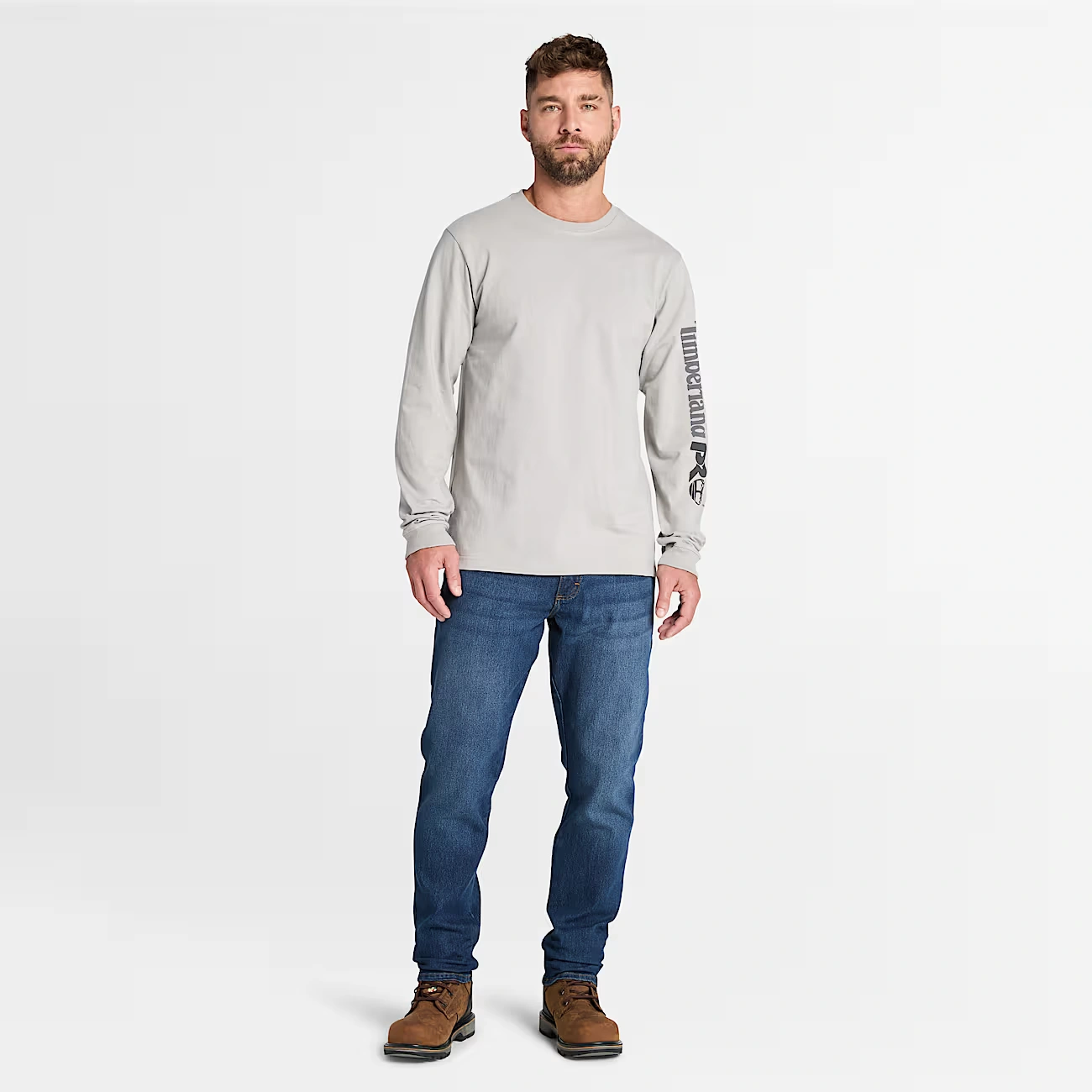 Men's Timberland PRO® Core Logo Long-Sleeve T-Shirt