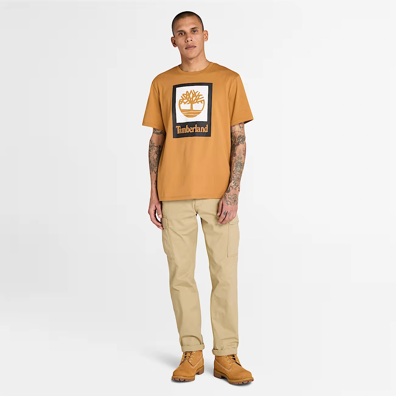 Square Stack Logo Short-Sleeve T-Shirt