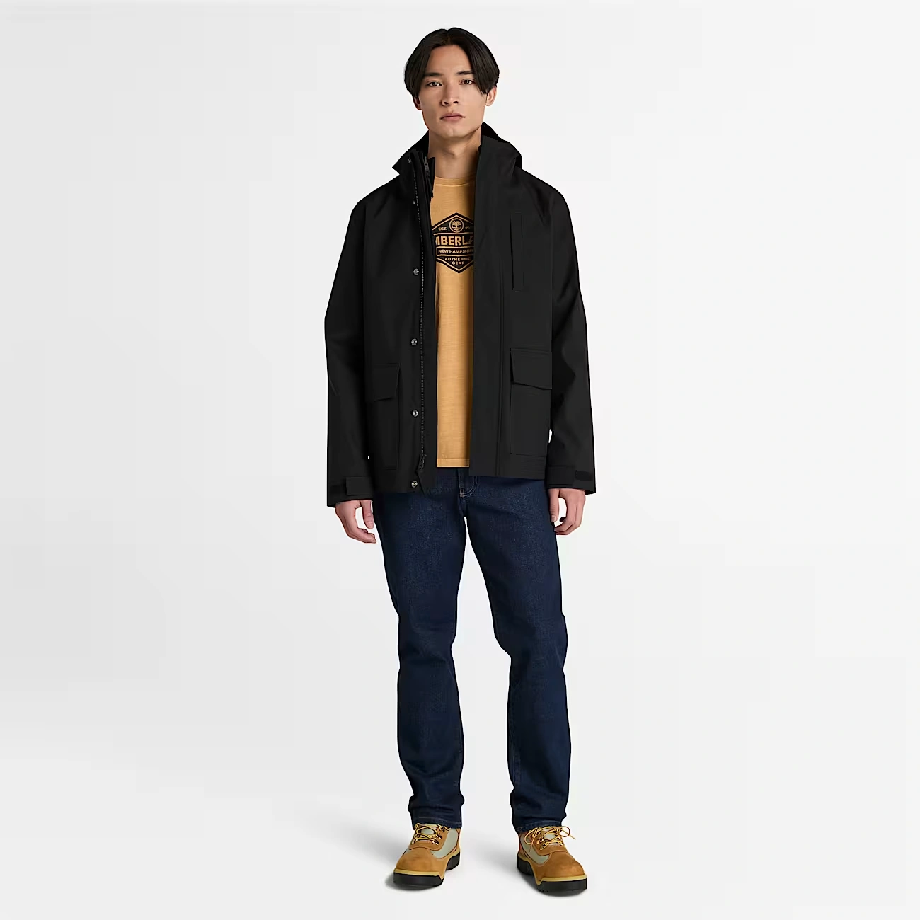 Men's Water-Resistant 3-in-1 Hooded Jacket